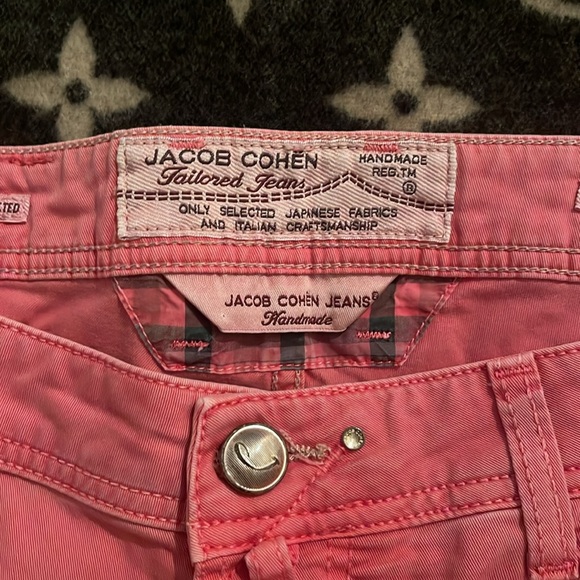 EUC Jacob Cohen salmon colored cotton pants - Picture 3 of 4